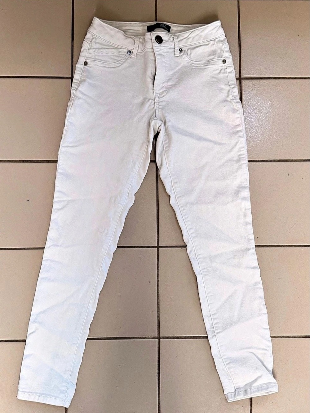 1822 Denim skinny jeans in White Size 6